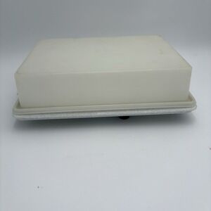 Vintage Tupperware Rectangle 9x13 Cake Keeper Carrier w/ Lid‎ No Handle
